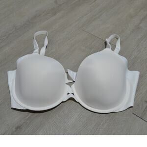 Warners White Push Up Bra Size 38D